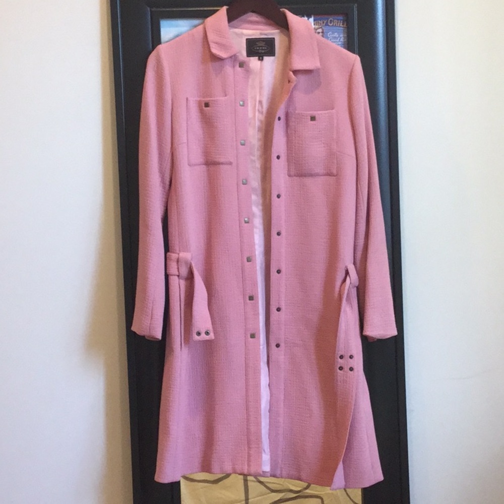 Vintage Tocca Lightweight Virgin Wool Coat Sz 2